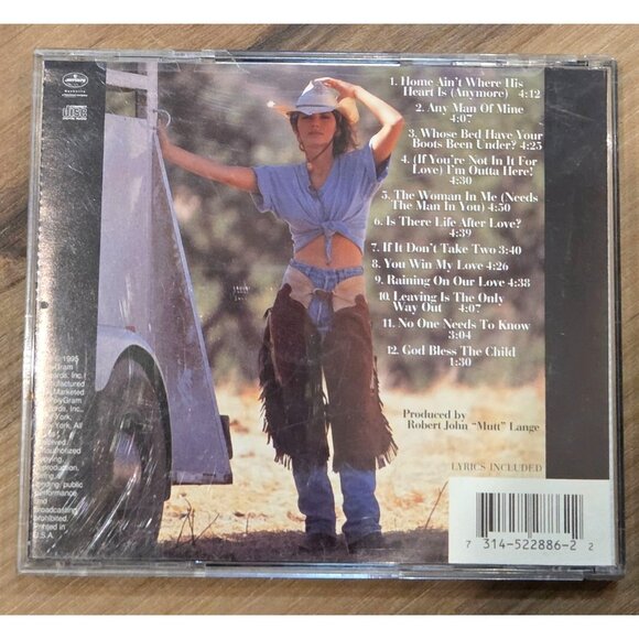 Shania Twain.....The Woman In Me.....1995.....CD - Picture 6 of 6